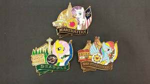 The Pony City Series Pins