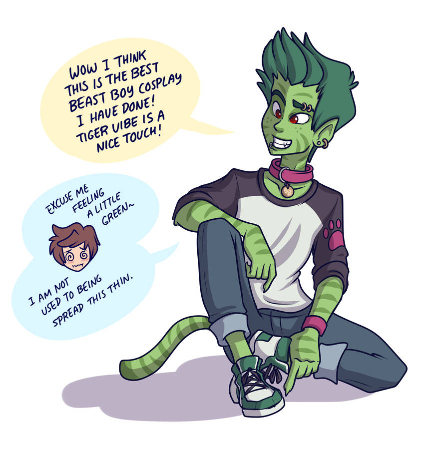 Paint Boy Idea - Beast Boy Cosplay by SouthParkTaoist on DeviantArt