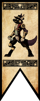 Steampunk Protogen Banner