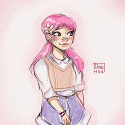 Sketch of a human version of My Melody