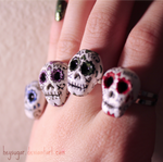 Sugar Skull Rings II by heysugar