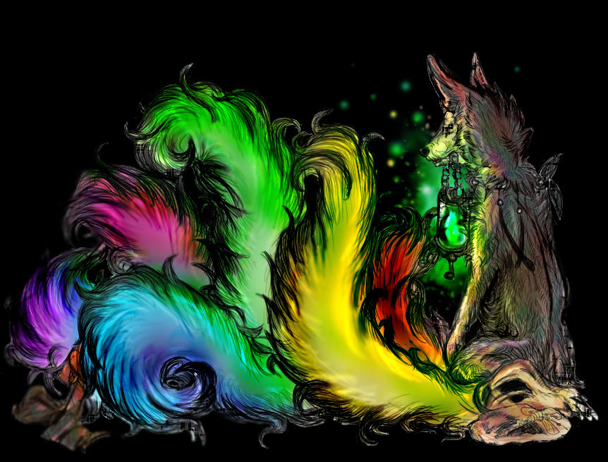 kitsune guide color by Kuwaizair on DeviantArt