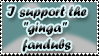 ginga fan stamp