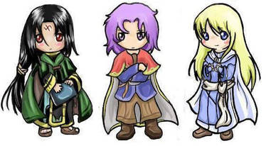 Soren, Erk and Lucius