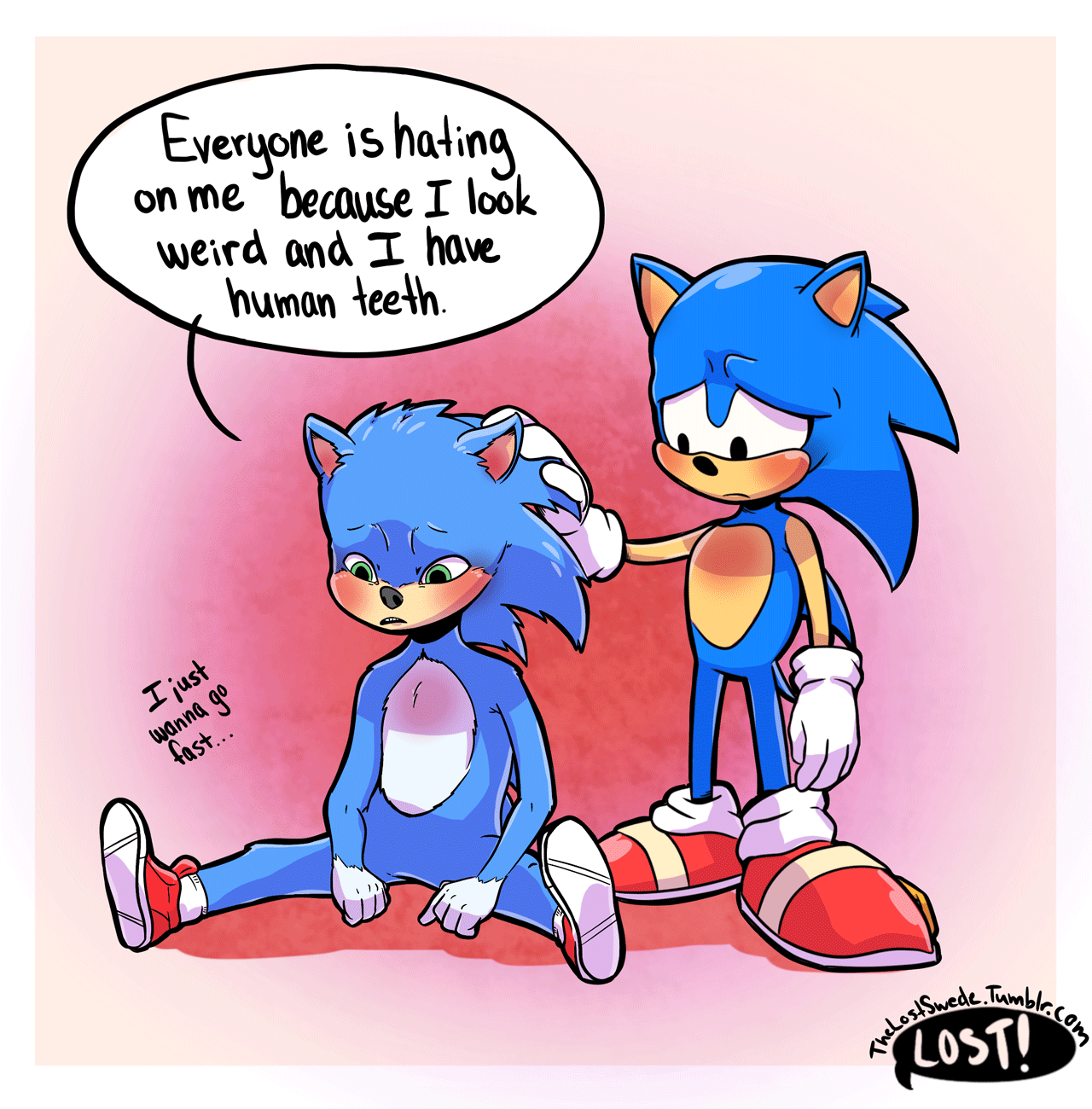 Sonic - Sad Sonic by LostInSweden on DeviantArt