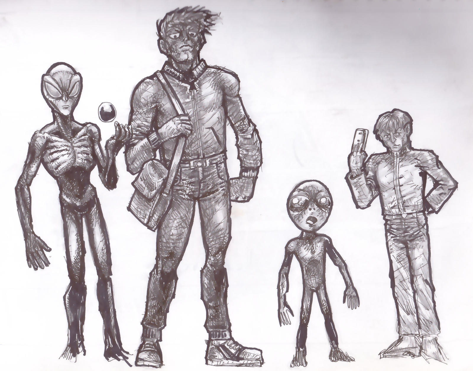 Deviantart Alien Types More Alien types by Skullsaber on DeviantArt