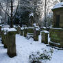 Winter cemetery stock 11