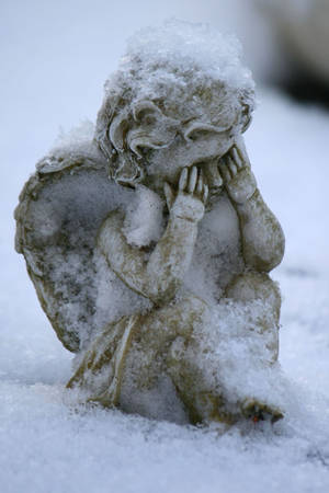 Angel statue stock 13 by Malleni-Stock Angel statue stock 13 by Malleni-Stock