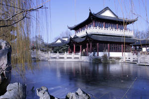 Chinese garden Stock 42 by Malleni-Stock