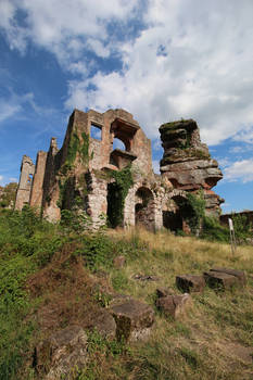 Neuscharfeneck Ruins Stock 31