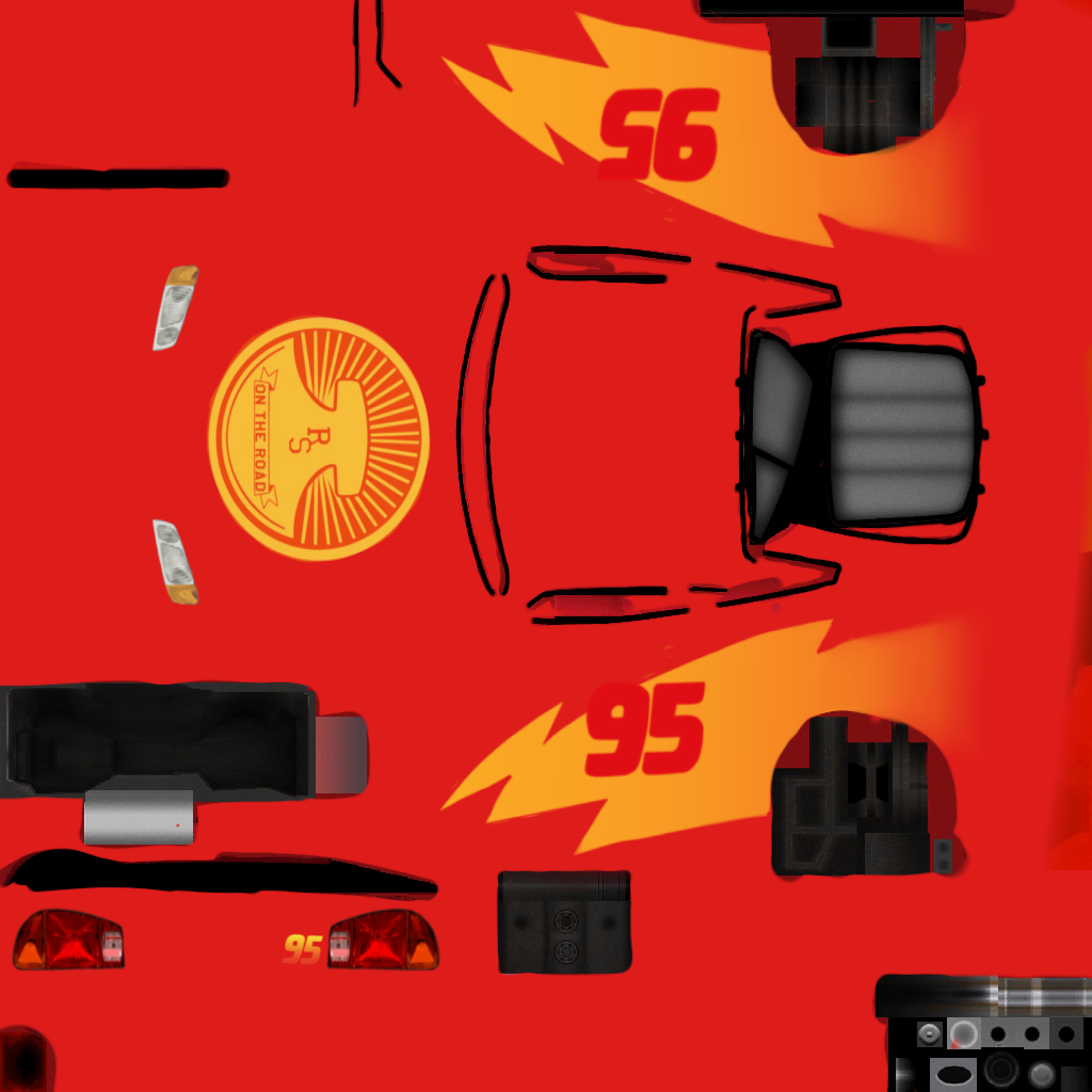 Deviantart Cars Texture lightning mcqueen texture cars on the road by Dashcrack on DeviantArt