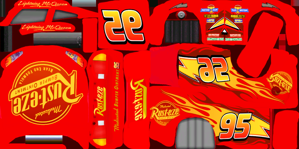 Deviantart Cars Texture lightning mcqueen cars 3 texture by Dashcrack on DeviantArt
