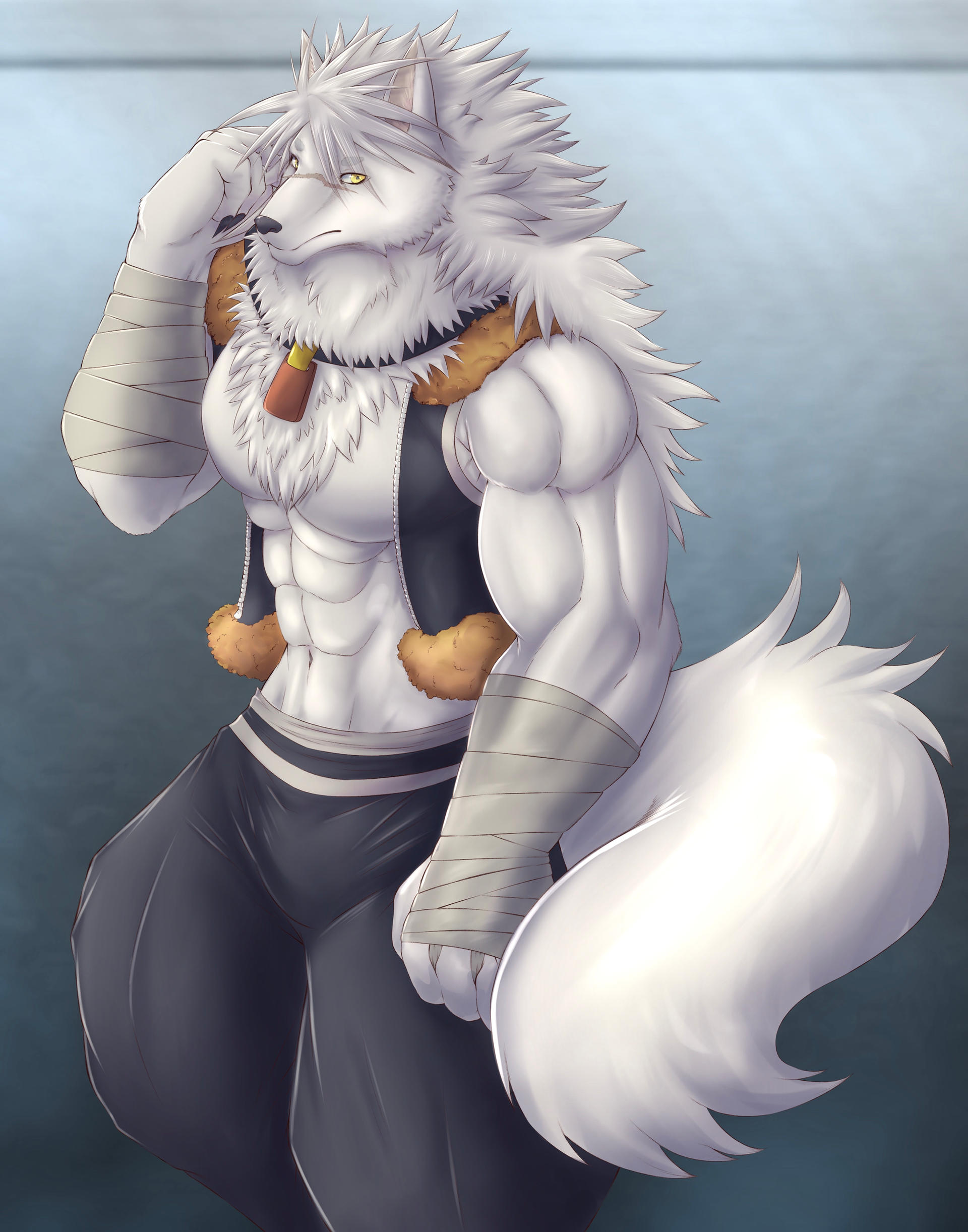 Garou Flow OC: Flow Garou by Chibikoma on DeviantArt