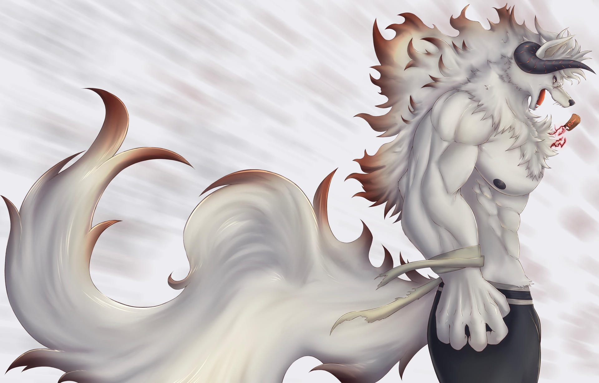 Garou Flow OC: Flow Garou (Ragnarok Form) by Chibikoma on DeviantArt