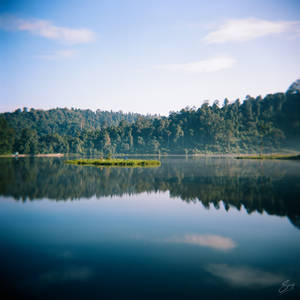 Reflection at Situ Gunung