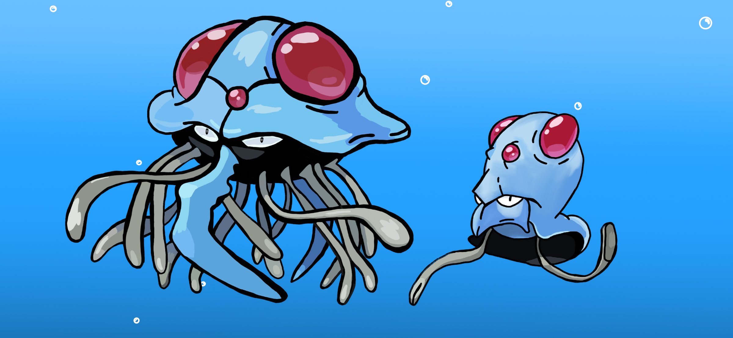 Tentacool  Tentacruel