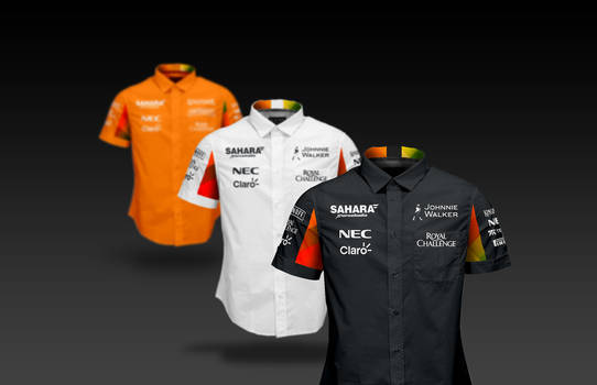 2017 Sahara Force India F1 Shirts