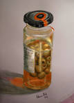 Little Olive Jar by Colour-My-Heart