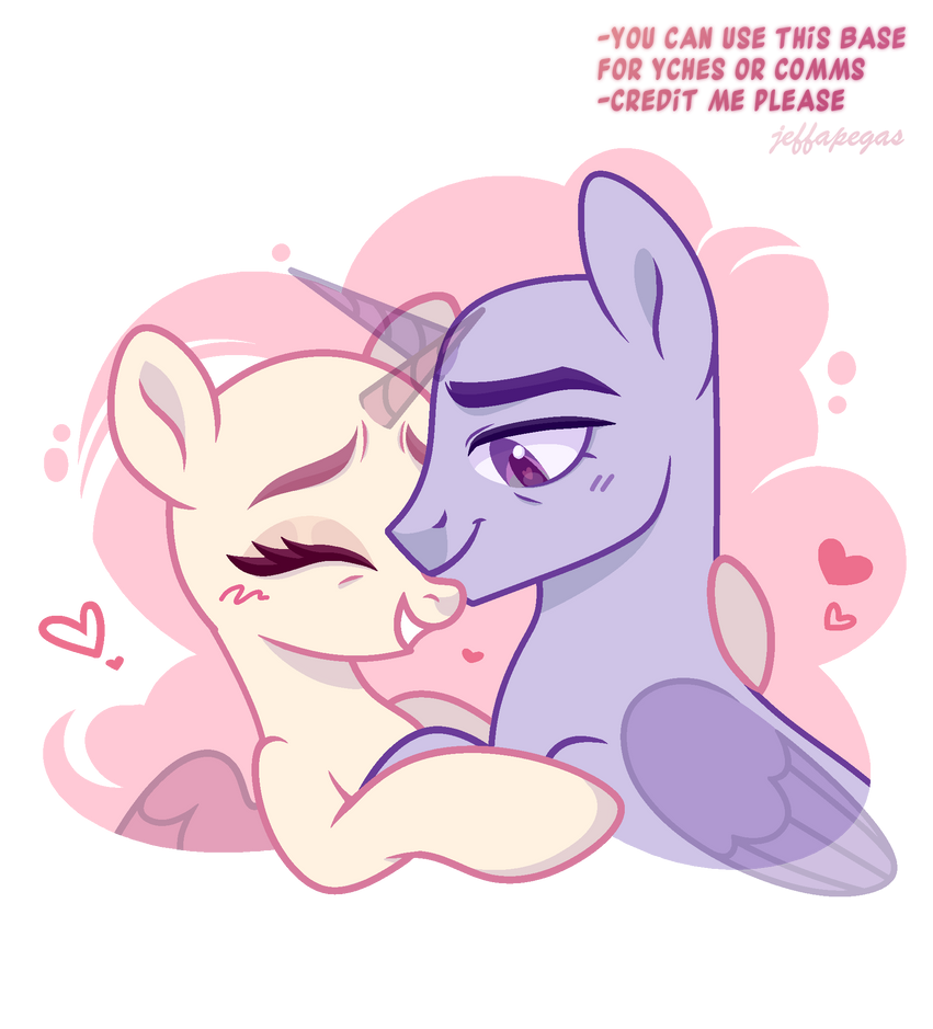 Pony Base #34 (couple)