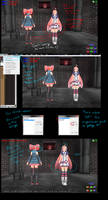 MMD Tutorial Transparent textures and stages