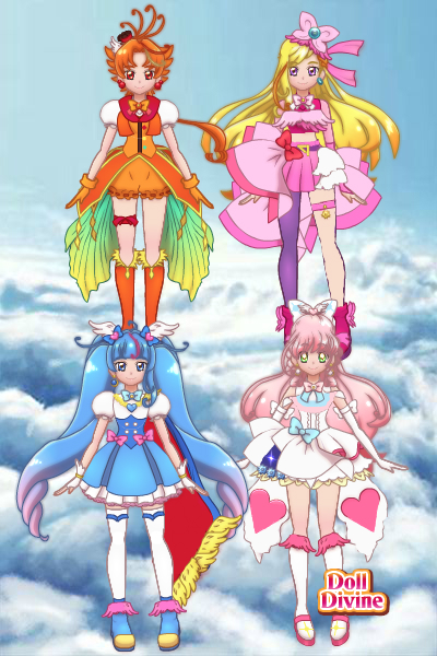 Cure Rainbow (Hirogaru Sky Precure oc) by Akiko97 on DeviantArt