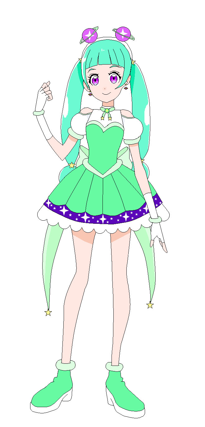 Cure Space (Hirogaru Sky Precure oc) by Akiko97 on DeviantArt