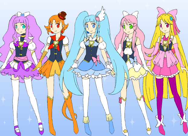 Cure Rainbow (Hirogaru Sky Precure oc) by Akiko97 on DeviantArt