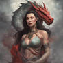 Dragon woman