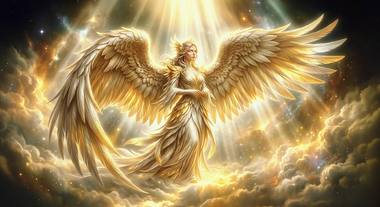 Feathers of Angel by FlutterbyLillyArt on DeviantArt