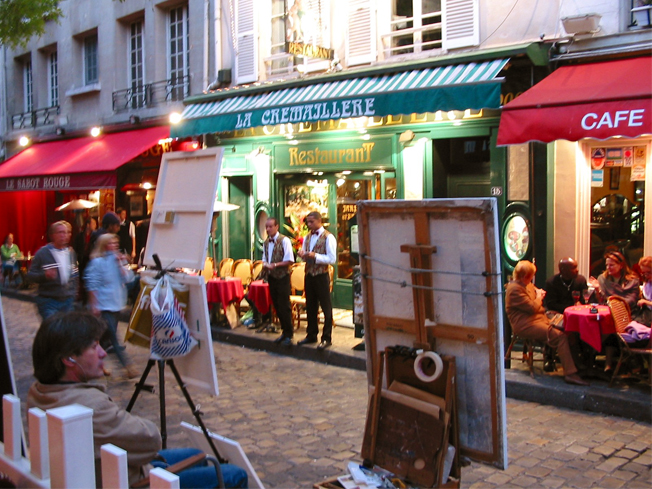 Monmatre, Paris.