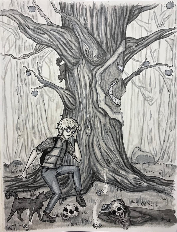 Inktober 2018 Day 1: Poisonous by drad1 Inktober 2018 Day 1: Poisonous by drad1