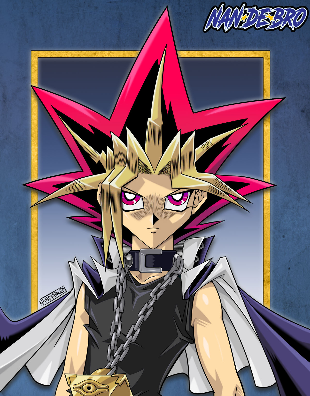 Yami Yugi Duel Links Ver By Nandebro On DeviantArt black-clover-confirms-yami-s-girlfriend-yami-x-charlotte-charlotte