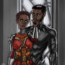 TChalla and Nakia 