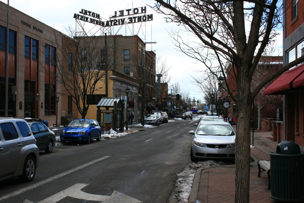 Flagstaff one day after snow storm