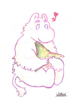 Moomin Watercolor