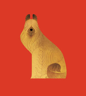 Geometric dogs - Briard (1)