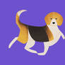 Geometric dogs - Beagle