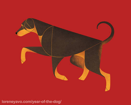 Year of the Dog - Dobermann