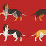 Year of the Dog - Small Swiss Hounds