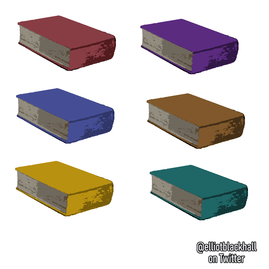 Booktuber Vector Old Books (VTuber Assets) by ElliotBlackhall on DeviantArt