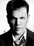 Matt Damon by Electricgod