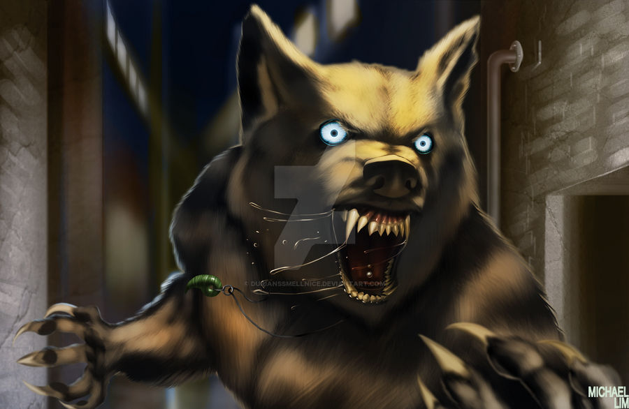 werewolf attack by Durianssmellnice on DeviantArt