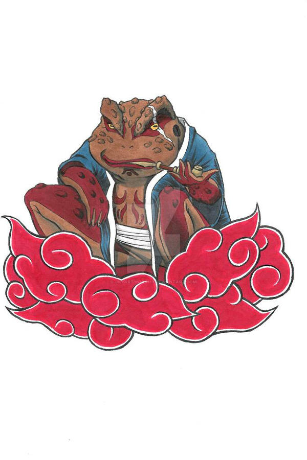 Gamabunta/Naruto frog tattoo design by JAYartwork113 on DeviantArt
