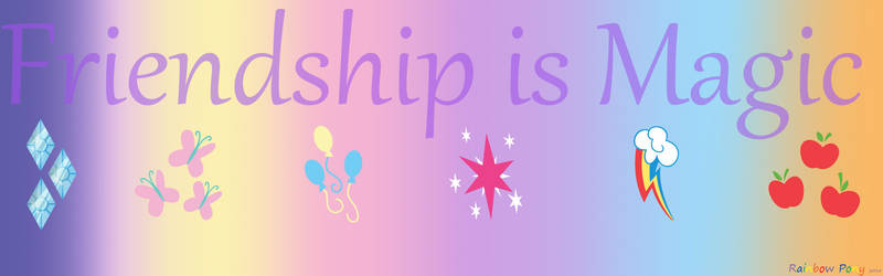 Frienship is magic purple