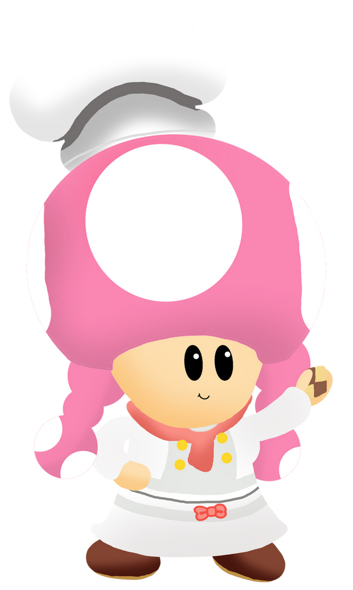 8 Bit Chef Toad Chef Toadette by ShyGuyCentral on DeviantArt