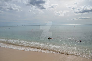 Snorkling in the Caribbean Sea