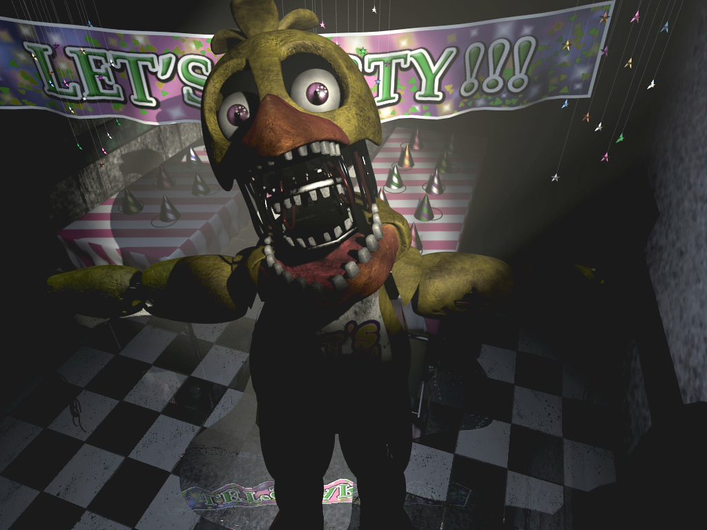 FNAF 2:. {New Chica} by loooollol995 on DeviantArt