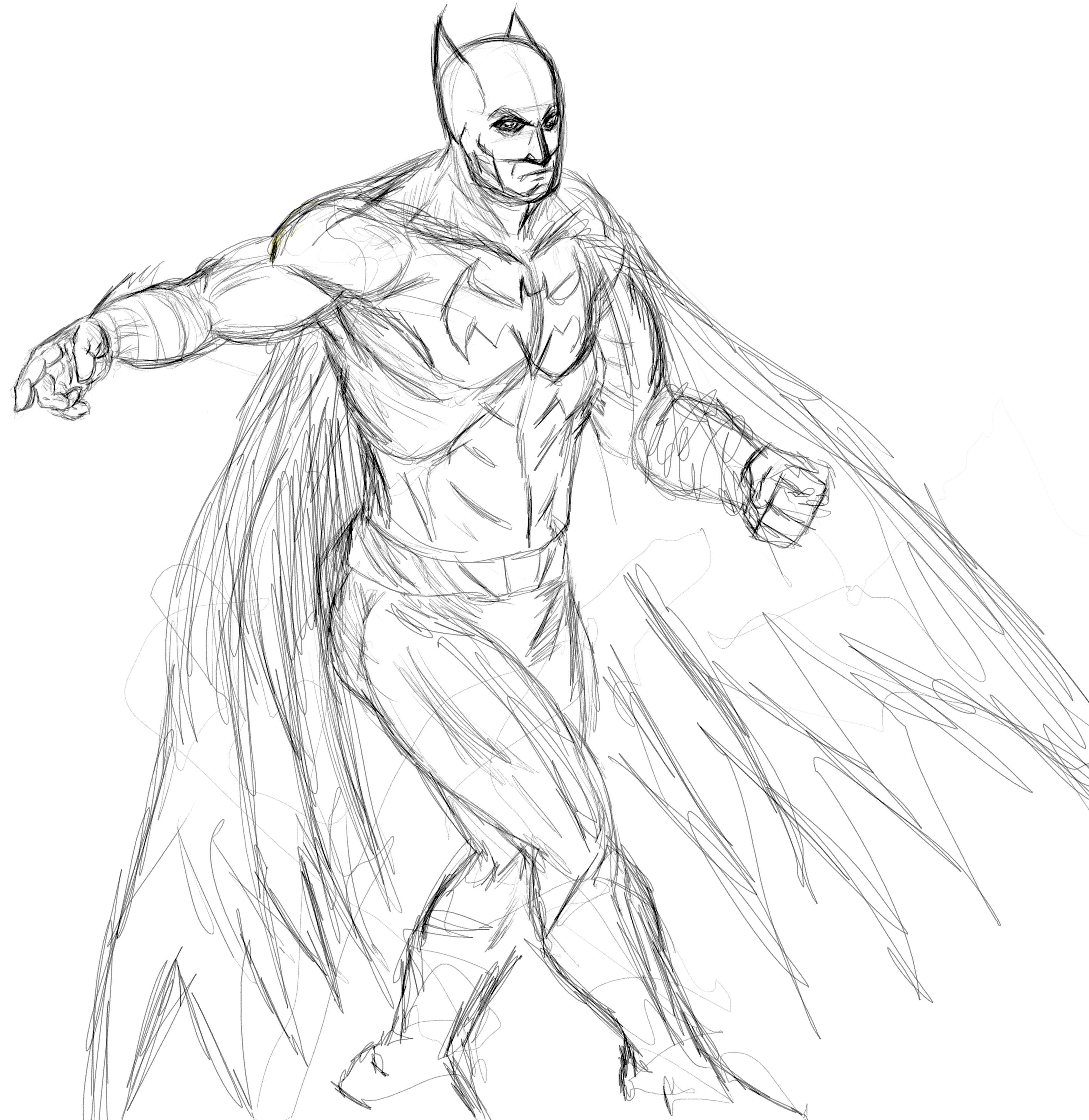 BATMAN WALK PENCILS ONLY