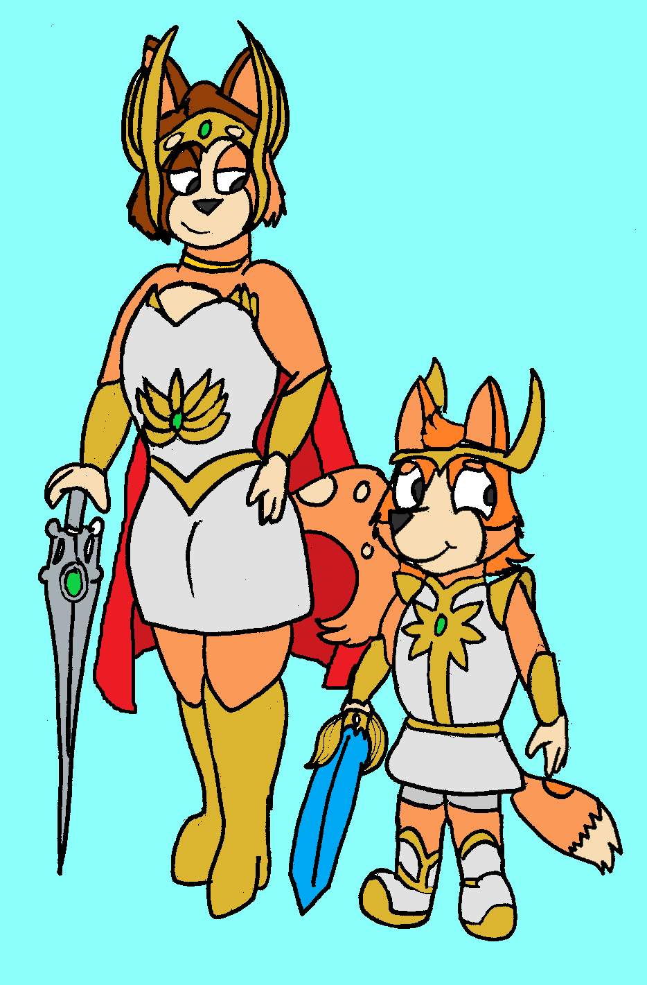 Kip Large Rarge Heelers Of Power by large-rarge on DeviantArt