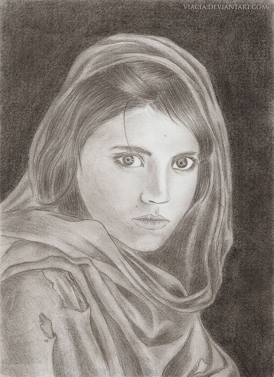 Afghan Girl Portrait